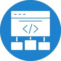 agiles Framework-Vektor-Icon-Design vektor