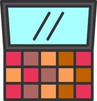 Make-up-Palette-Vektor-Icon-Design vektor