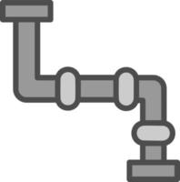 Pipeline-Vektor-Icon-Design vektor