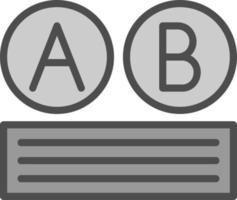 ab testning vektor ikon design