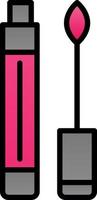 Lipgloss-Vektor-Icon-Design vektor