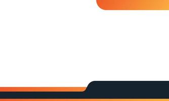 moderner geometrischer orange-schwarzer Hintergrund für Geschäftspräsentation vektor