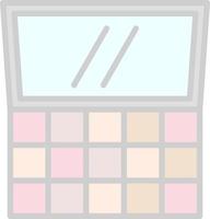 Make-up-Palette-Vektor-Icon-Design vektor