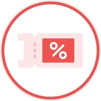 Coupon-Vektor-Icon-Design vektor