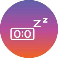 snooze vektor ikon design