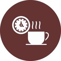 Vektorsymbol für Kaffeepause vektor