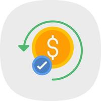 Cashback-Garantie-Vektor-Icon-Design vektor