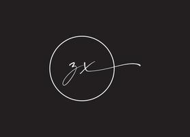 zx-Logo-Design vektor