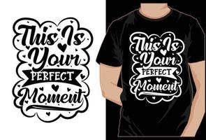 typografi t-shirt design konst, vektor