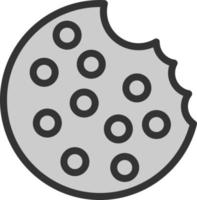 Cookie-Vektor-Icon-Design vektor