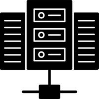 Server-Vektor-Icon-Design vektor