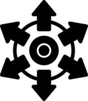 Expansionsvektor-Icon-Design vektor