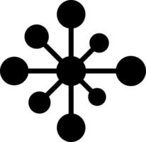 Networking-Vektor-Icon-Design vektor