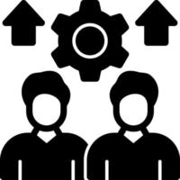 Human Resources-Vektor-Icon-Design vektor