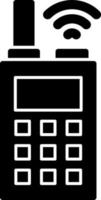 Walkie-Talkie-Vektor-Icon-Design vektor