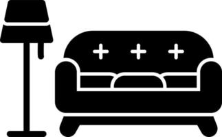 Sofa-Vektor-Icon-Design vektor