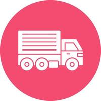 Fracht-LKW-Vektor-Icon-Design vektor