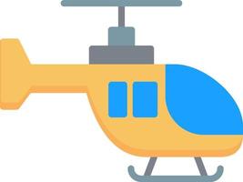 Hubschrauber-Vektor-Icon-Design vektor