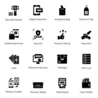 Shopping-Vektor-Icons-Pack vektor