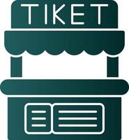 Ticket Office-Vektor-Icon-Design vektor