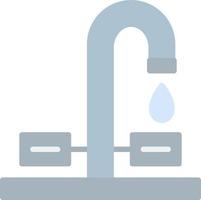 Wasserhahn-Vektor-Icon-Design vektor