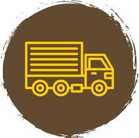 Fracht-LKW-Vektor-Icon-Design vektor