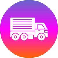 Fracht-LKW-Vektor-Icon-Design vektor