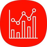 statistisk vektor ikon design