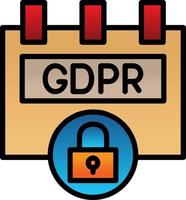 gdpr-Plugin-Vektor-Icon-Design vektor