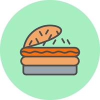 Burger Vektor Icon