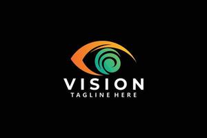 vision logotyp ikon vektor isolerade