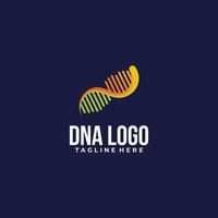 dna logotyp ikon vektor isolerat