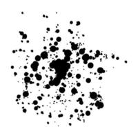 abstrakte schwarze Flecken. eine vektorabbildung vektor
