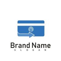betala kort kreditera logotyp pengar symbol logotyp vektor