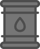 Barrel-Vektor-Icon-Design vektor