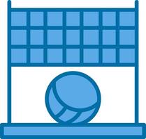 Beach-Volleyball-Vektor-Icon-Design vektor