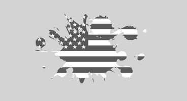 vektor USA flagga. amerikanska flaggan symbol.icon för webbplats eller mobilapp