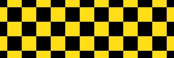 gul och svart kvadrater rand varning tejp, barrikad konstruktion tejp sömlös mönster. vektor
