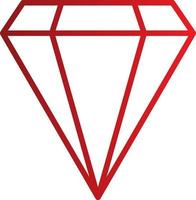 diamant vektor ikon