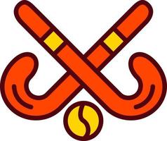 Hockey-Vektor-Symbol vektor