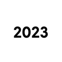 gott nytt år 2023 vektor
