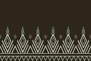 geometrisk etnisk mönster sömlös mönster vektor. stil etnisk abstrakt geometri två tona textil. mönster för tyg, bakgrund, vinter, kudde, tapeter, matta, dekoration, etnisk, batik, dekorativ. vektor
