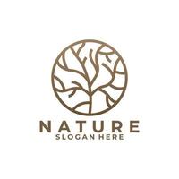 natur baum logo symbol vektor isoliert