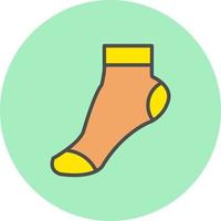 Socken-Vektor-Symbol vektor