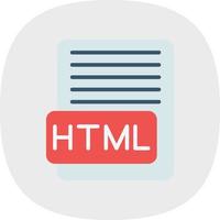 html vektor ikon design