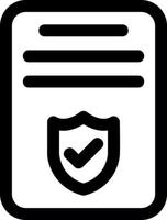 Einwilligungsvektor-Icon-Design vektor