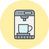 Vektorsymbol für Kaffeemaschine vektor