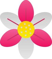 Kirschblüten-Vektor-Icon-Design vektor