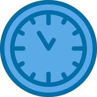 Wanduhr-Vektor-Icon-Design vektor