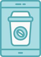 onvector Kaffee-Vektor-Symbol vektor